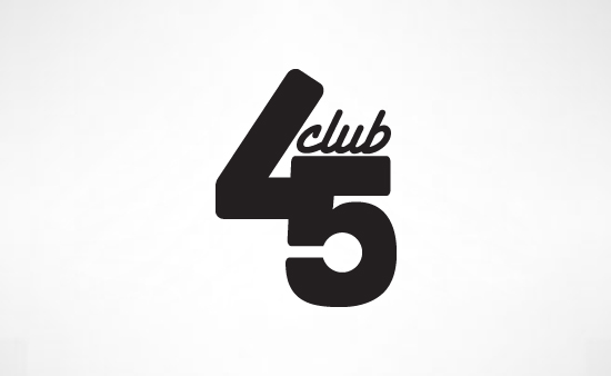 Club 45 - Logo Graphic Design